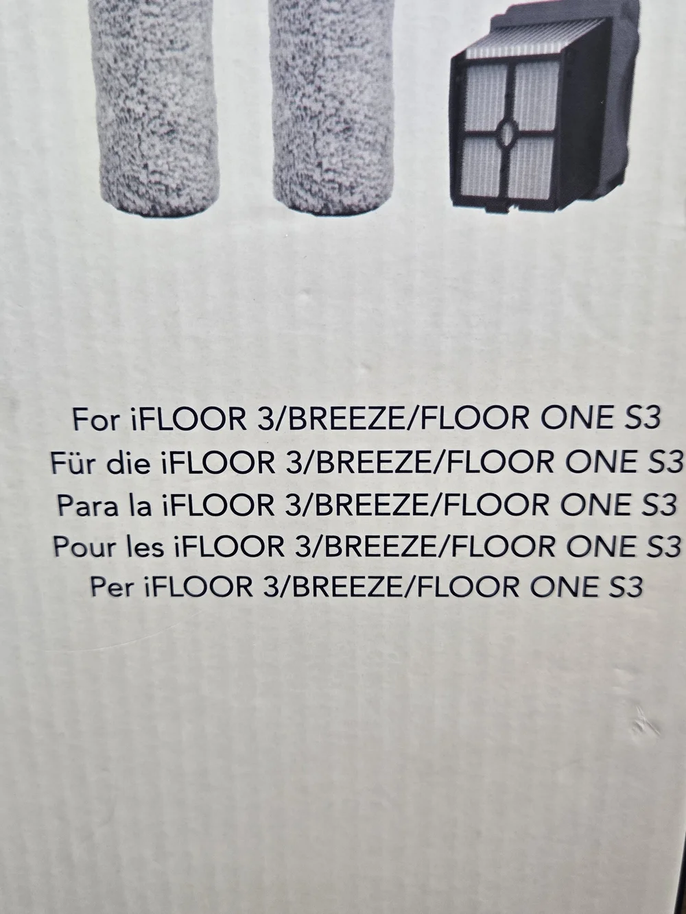 Gray Dry Filter & Brush Roller Replacement